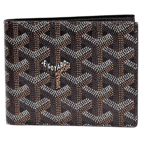 portefeuille victoire goyard prix|Goyard Victoire Wallet Black in Canvas/Calfskin .